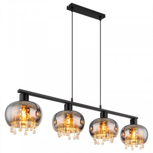 Lustra Corry 15839-4H, 4xE27, fumurie+neagra, IP20, Globo Lighting [1]- savelectro.ro