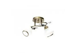 Corpuri de iluminat, Lustra Curly LY-3053, 2xE27, bronz+alba, IP20, Klausen - savelectro.ro
