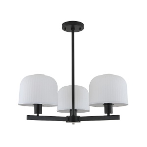 Corpuri de iluminat, Lustra Darling 3 B, 3xE27, neagra, alba, Klausen - savelectro.ro