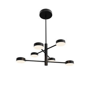 Lustra LED Arcana BR-BH18-01101, 48W, 5280lm, lumina calda, IP20, neagra, Braytron [1]- savelectro.ro