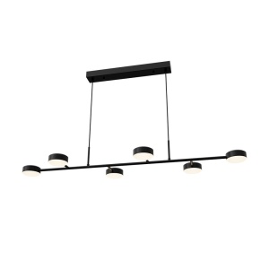Lustra LED Arcana BR-BH18-01301, 48W, 5280lm, lumina calda, IP20, neagra, Braytron [1]- savelectro.ro