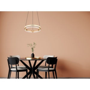 Lustra LED Blondie 36W, 2000 lm, lumina calda/neutra/rece, cristale, Ø40 cm, telecomanda, dimabila, aurie, Globo Lighting [4]- savelectro.ro