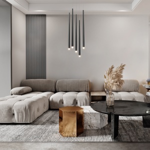 Lustra LED Cascade MOD132PL-L30BK, 31W, 2400lm, lumina calda+neutra, IP20, neagra mata, Maytoni [2]- savelectro.ro