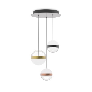 Lustra LED Galaxy 29W, lumina calda (3000 K), 1390lm, IP20, Ideal Lux