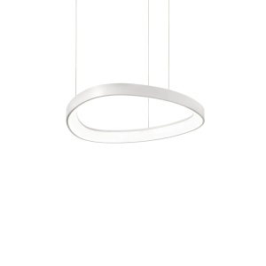 Lustra LED Gemini 36W, lumina neutra (4000 K), 3350lm, IP20, alba, Ideal Lux