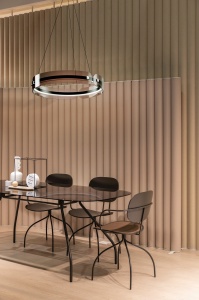 Lustra LED Interstellar MOD309PL-L40GR4K, 40W, 750lm, lumina neutra, IP20, gri, Maytoni [2]- savelectro.ro