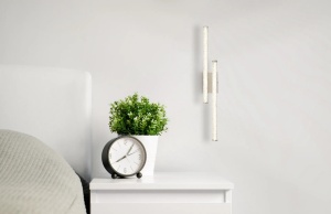 Lustra LED Kirina, 2 brate, 12W, 1000 lm, lumina neutra (4000 K), IP20, nichel mat/cristale, Globo Lighting [6]- savelectro.ro