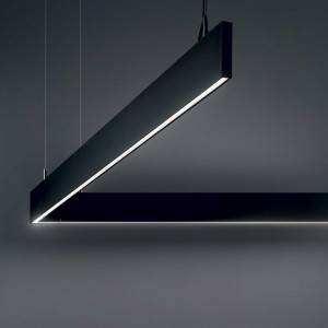 Lustra LED Linus 268217, 34W, 3850lm, lumina neutra, IP20, neagra, Ideal Lux [2]- savelectro.ro