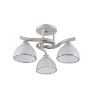 Lustre, Lustra Vany, 3xE27, IP20, auriu periat+alba, Klausen - savelectro.ro