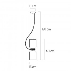 Pendul Abel KL111103, 2xE27, crem, IP20, Klausen [5]- savelectro.ro