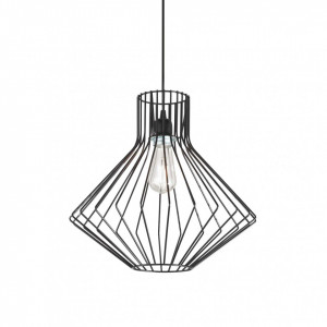 Pendul Ampolla 167497, 1xE27, negru, IP20, Ideal Lux