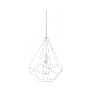 Pendule, Pendul Ampolla 200897, 1xE27, alb, IP20, Ideal Lux - savelectro.ro