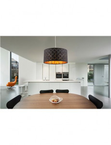 Pendul Clarke 15229H, 1xE27, negru+auriu, IP20, Globo [2]- savelectro.ro
