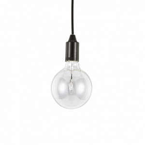 Pendul Edison 113319, 1xE27, negru, IP20, Ideal Lux [1]- savelectro.ro