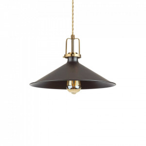Pendul Eris 249087, 1xE27, negru, IP20, Ideal Lux [1]- savelectro.ro
