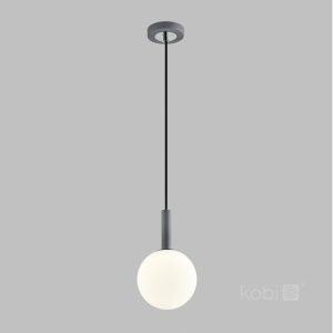 Pendul Globe Elegance S, 1xG9, cenusiu, IP20, Kobi [3]- savelectro.ro