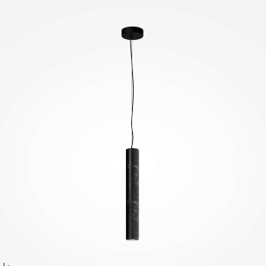Pendule, Pendul LED Basic Texture 5W, lumina calda/neutra, IP20, negru, Maytoni - savelectro.ro
