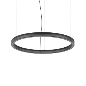 Pendule, Pendul LED Crown D80 43W, 4300lm, lumina calda (3000 K), IP20, negru, Ideal Lux - savelectro.ro