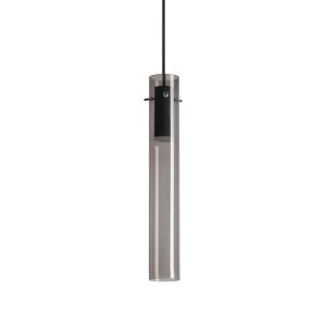 Pendule, Pendul LED Flam, 10W, 390lm, lumina calda (3000 K), IP20, fumuriu, Ideal Lux - savelectro.ro