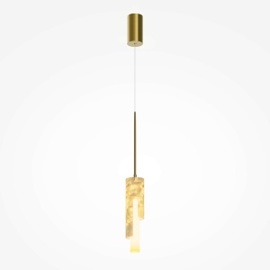 Pendule, Pendul LED Maris 6W, lumina calda (2700 K), dimabil, IP20, auriu, Maytoni - savelectro.ro
