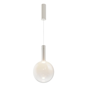 Pendul LED Nebula MOD182PL-L6W3K, 6W, 700lm, lumina calda, IP20, alb, Maytoni [1]- savelectro.ro