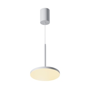 Pendul LED Plato P076PL-L12W3K-W, 12W, 790lm, lumina calda, IP20, alb, Maytoni [1]- savelectro.ro