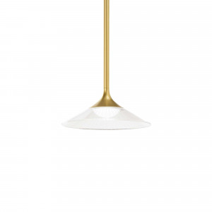 Pendule, Pendul LED Tristan 256443, 5W, 540lm, lumina calda, auriu, IP20, Ideal Lux - savelectro.ro
