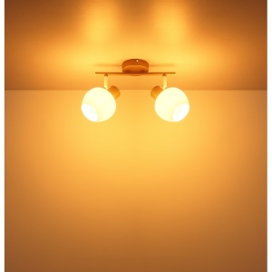Plafoniera Eileen 2xE27, IP20, cafenie mat, Globo Lighting [7]- savelectro.ro