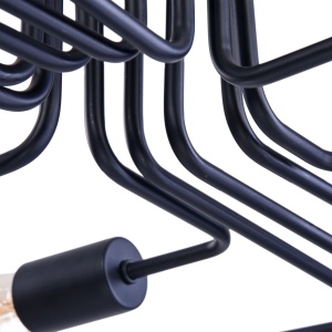 Plafoniera Gilbert T532CL-12B, 12xE27, neagra, IP20, Maytoni [4]- savelectro.ro