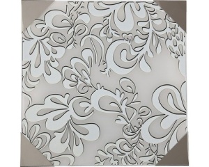 Plafoniera Kamose PL2 KL5801, 2xE27, crom + alb, metal + sticla, model decorativ, stil modern, Klausen [2]- savelectro.ro
