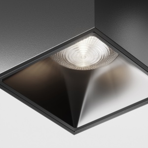 Plafoniera LED Alfa C065CL-L12B4K-D, dimabila, 12W, 900lm, lumina neutra, IP20, neagra, Maytoni [2]- savelectro.ro