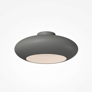 Plafoniere LED, Plafoniera LED Aros 12W, 684 lm, lumina calda (3000K), IP20, gri, Maytoni - savelectro.ro