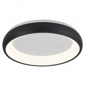 Plafoniera LED Bella rotunda, 36W, 4260 lm, temperatura de culoare ajustabila(3000-6500K), neagra, Braytron [1]- savelectro.ro