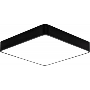 Plafoniere, Plafoniera LED Blade BR-BH16-05281, patrata, 45W, 3680lm, lumina calda+neutra+rece, IP20, neagra, Braytron Plus - savelectro.ro