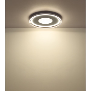 Plafoniera LED Eila 60W, lumina calda/neutra/rece, 6100 lm, telecomanda, IP20, dimabila, alba mat, Globo Lighting [4]- savelectro.ro