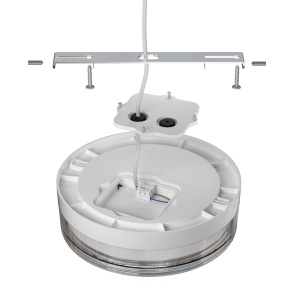 Plafoniera LED exterior patrata 9W, 900 lm, lumina calda/neutra/rece, IP65, neagra+alba, Optonica [2]- savelectro.ro
