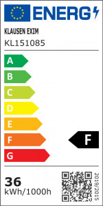 Plafoniera LED Glitter KL151085, dimabila, 36W, 3500lm, lumina calda+neutra+rece, IP20, alba, Klausen [2]- savelectro.ro