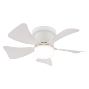 Plafoniera LED Hines, cu ventilator, 10W, 750 lm, lumina calda/neutra/rece, IP20, alba, Globo Lighting [5]- savelectro.ro