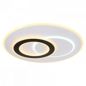 Plafoniera LED Jacques 485250-60SH, RGB, 60W, 4100lm, lumina calda+neutra+rece, IP20, neagra+alba, Globo Lighting [4]- savelectro.ro