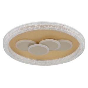 Plafoniere LED, Plafoniera LED Loraine 40W, lumina calda (3000 K), 3930 lm, IP20, alba mat, Globo Lighting - savelectro.ro