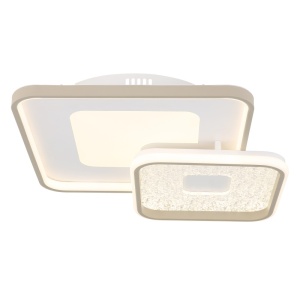 Plafoniera LED Mosaiko 48W, lumina calda/neutra/rece, 3100 lm, telecomanda, IP20, dimabila, alba mat, Globo Lighting [11]- savelectro.ro