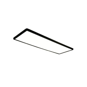 Plafoniera LED Nilo, 22W, 3000 lm, lumina neutra (4000 K), IP20, neagra, Klausen