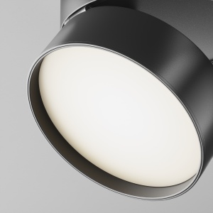Plafoniera LED Onda C024CL-L18B4K, 18W, 1100lm, lumina neutra, IP20, neagra, Maytoni [2]- savelectro.ro