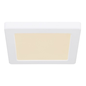 Plafoniera LED patrata Lasse, 12W, 950 lm, lumina calda/neutra/rece, IP20, alba, Globo Lighting [9]- savelectro.ro