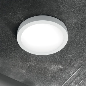 Plafoniera LED rotunda Universal D22, 17W, 1660lm, lumina neutra (4000 K), IP20, alba, Ideal Lux [2]- savelectro.ro