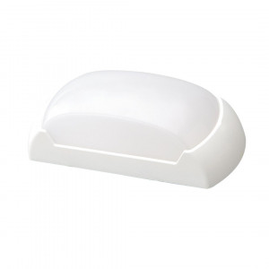 Corpuri de iluminat, Plafoniera pentru exterior LED Butter KL121016, 12W, 1000lm, lumina neutra, IP65, alba, Klausen - savelectro.ro