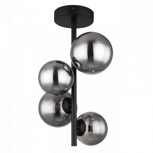 Plafoniera Riha 56133-4D, 4xG9, fumurie+neagra, IP20, Globo Lighting [3]- savelectro.ro