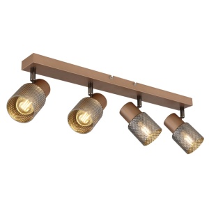 Plafoniera Satella, 4xE14, IP20, cafenie mat, Globo Lighting [9]- savelectro.ro