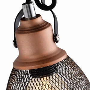 Plafoniera Urban KL6851, 4xE14, neagra+cupru, IP20, Klausen [3]- savelectro.ro