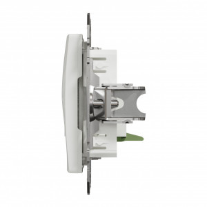 Priza telefon RJ11, IP20, Alb, Schneider Sedna Design [4]- savelectro.ro